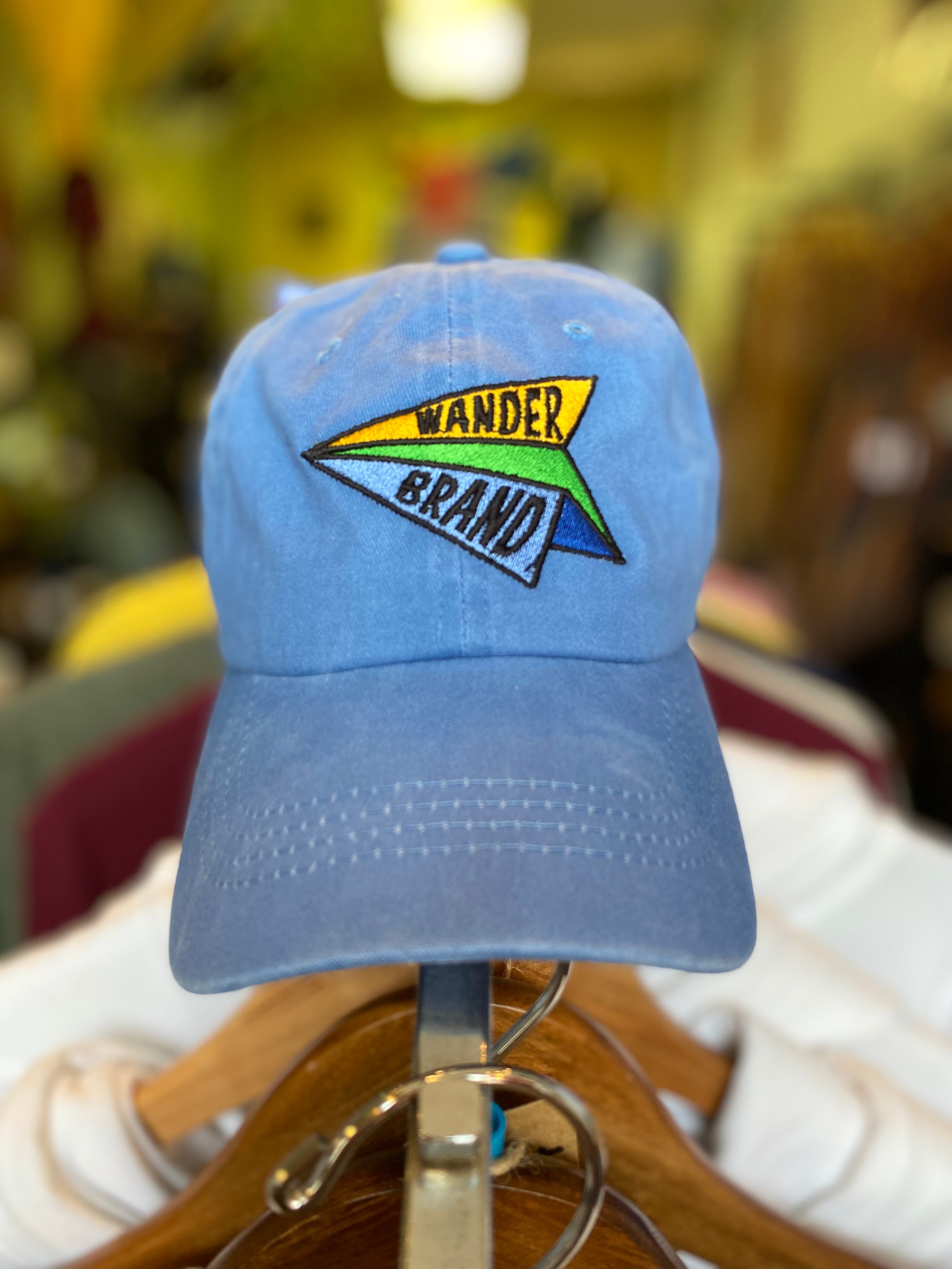 キャップ [ACOC X WANDERLUST] Find Your Ball Cap Wanderlust Dad Hat, Embroidered Baseball Cap, 100% Cotton