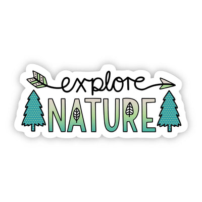 Explore Nature Sticker - The Wander Brand