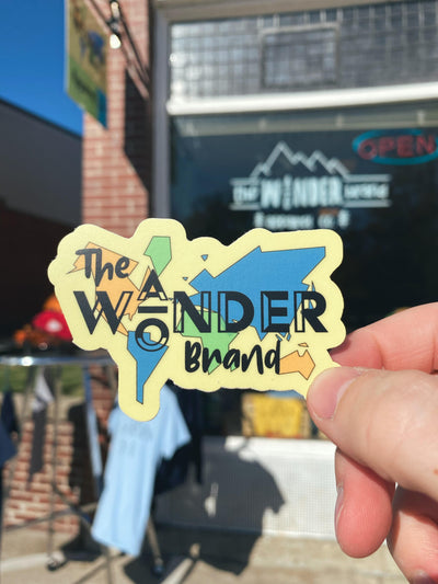 the wander brand sticker - The Wander Brand