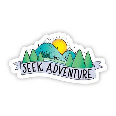 Seek Adventure Outdoors Sticker - The Wander Brand