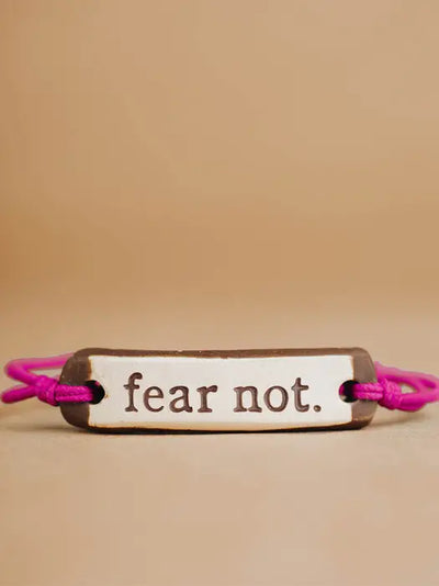 Fear Not Bracelet - The Wander Brand
