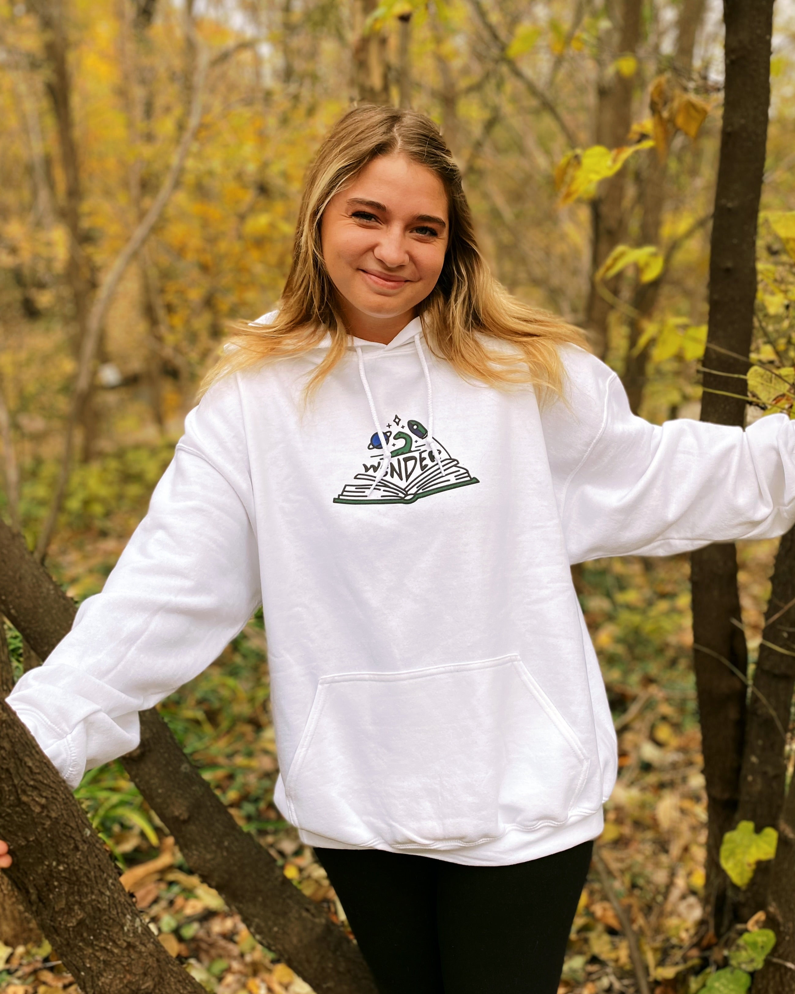 [WV PROJECT]★WANDER UNIVERSE HOODIE Inverted Spear of Heaven Minimalist Stone Wash Hoodie