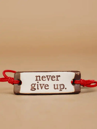 Never Give Up Bracelet - The Wander Brand