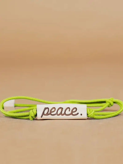 Peace Lovely Bracelet - The Wander Brand